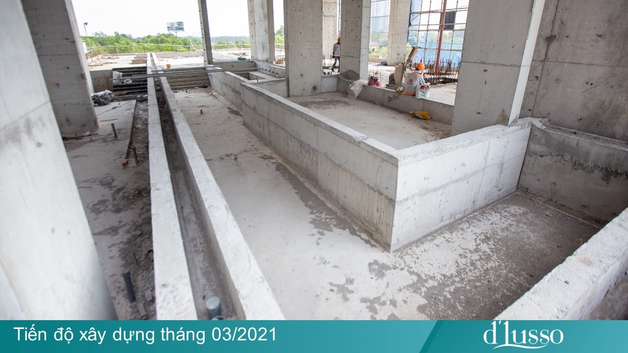tiến độ d&#039;lusso tháng 03/2021