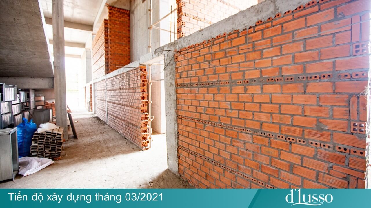 tiến độ d&#039;lusso tháng 03/2021