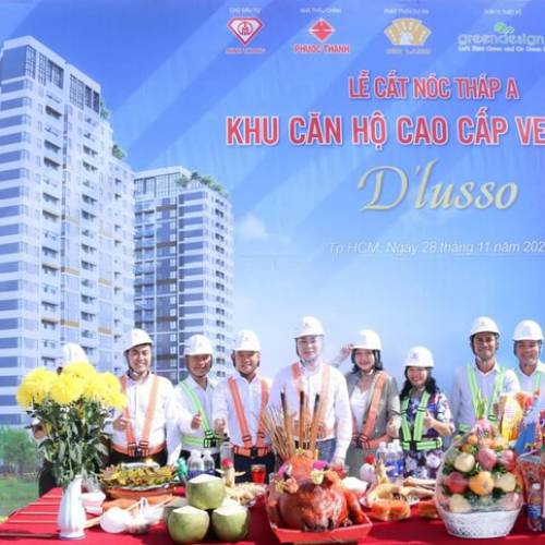 D’LUSSO quận 2 cất nóc đúng tiến độ – uy tín, được đầu tư chỉn chu